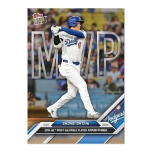 Topps Now Card OS-6 大谷翔平 Ohtani 國聯 2024 年度 MVP MLB 球員卡