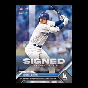 MLB球員卡 Shohei Ohtani - 2023 MLB TOPPS NOW® Card OS21 - PR: 107,541