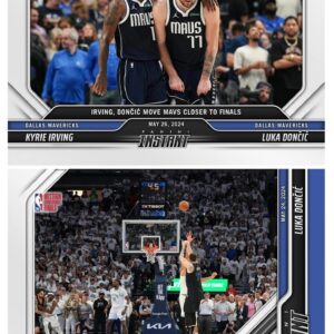 NBA球員卡 Doncic / Irving 達拉斯小牛 西冠 2023-24 Panini Instant NBA Card 590 / 591
