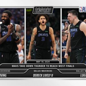 NBA球員卡 Doncic / Irving / Lively 達拉斯小牛 西冠 三巨頭 城市 2023-24 Panini Instant NBA Card 569