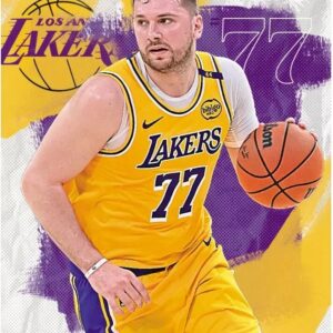 NBA球員卡 Luka Doncic 洛杉磯湖人黃 重磅交易 轉隊 2024-25 Panini Instant NBA Card
