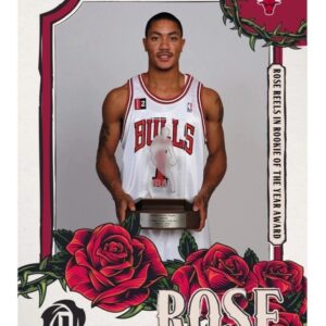 NBA球員卡 Derrick Rose 芝加哥公牛白 飆風玫瑰 新人王 2024-25 Panini Instant NBA Card