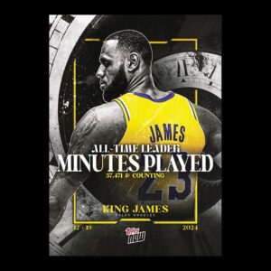 NBA球員卡 LeBron James - 2024-25 Topps NOW® Basketball Card 10 - PR: 8573