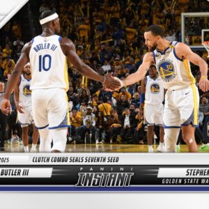 NBA球員卡 Stephen Curry & Jimmy Butler 附加賽鎖定第七種子 2024-25 Panini Instant NBA Card