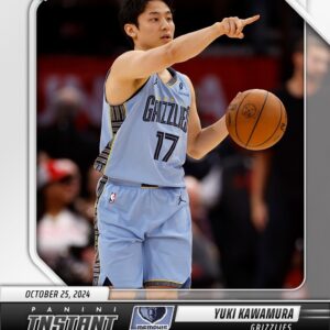 NBA球員卡 Yuki Kawamura 曼菲斯灰熊 河村勇輝 2024-25 Panini Instant NBA Card 43