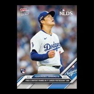 MLB球員卡 Yoshinobu Yamamoto - 2024 MLB TOPPS NOW® Card 826 - PR: 10,062