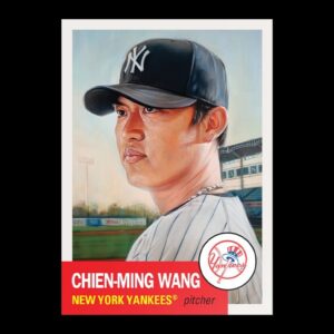 MLB球員卡 Topps MLB® Living Set® Card #715 - Chien-Ming Wang PR: 2328