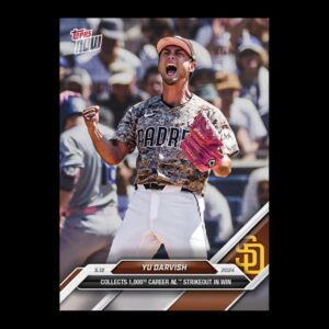 MLB球員卡 Yu Darvish - 2024 MLB TOPPS NOW® Card 183 - PR: 864